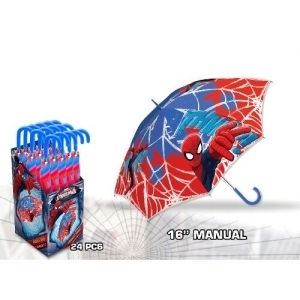 paraguas Spiderman manual 40cm