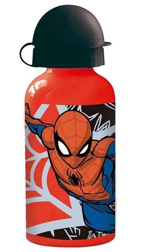 botella aluminio Spiderman 400ml
