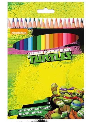 18 crayon couleur Turtles