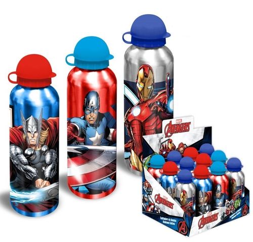 botella aluminio Avengers 500ml