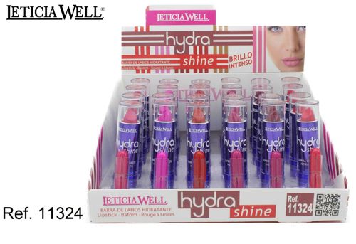 LIPSTICK AZUL (0.50€ UNIDAD) PACK 24 LETICIA WELL