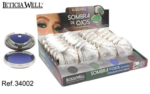 EYESHADOW 4 COLORES(0.60€ UNIDAD) PACK 24 LETICIA WELL
