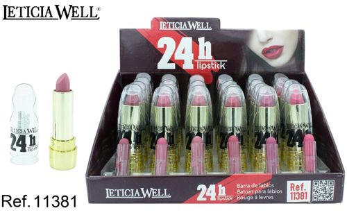 LIPSTICK 24H(0.70€ UNIDAD) PACK 24 LETICIA WELL
