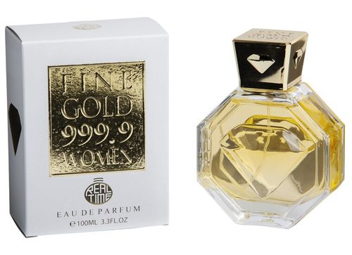 eau de parfum femme 100ml REAL TIME RT052 "Fine Gold For Women"