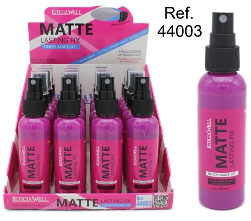 FINISH MAKE UP MATTE(1,03€ UNIT) PACK 16 LETICIA WELL
