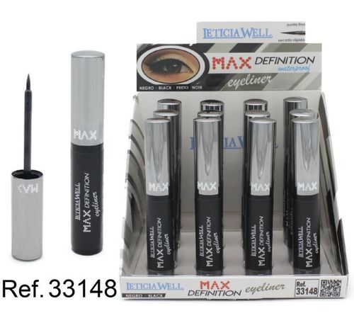 EYELINER ( 0.60€ UNIDAD) PACK 12 LETICIA WELL