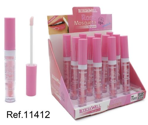 LIPGLOSS (0.55€ UNITE) PACK 12 LETICIA WELL