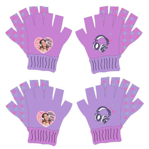 guantes violetta