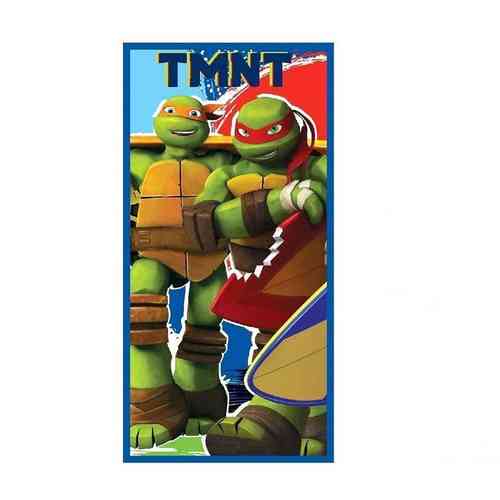 toalla algodon tortugas ninja 75x150