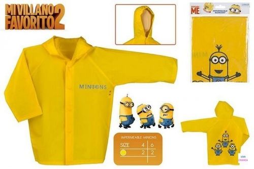 impermeable Minions 4-6