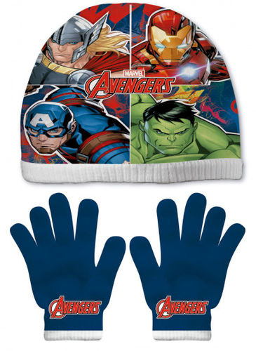 gorro guantes Avengers