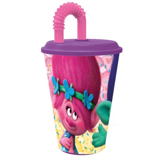 cup with straw Trolls