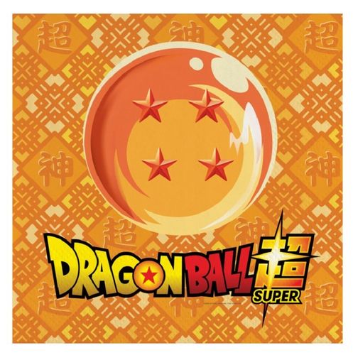 20 servilletas papel Dragon Ball 33cm