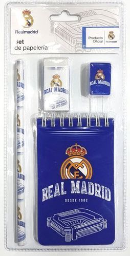 notebook + 3 pcs Real Madrid