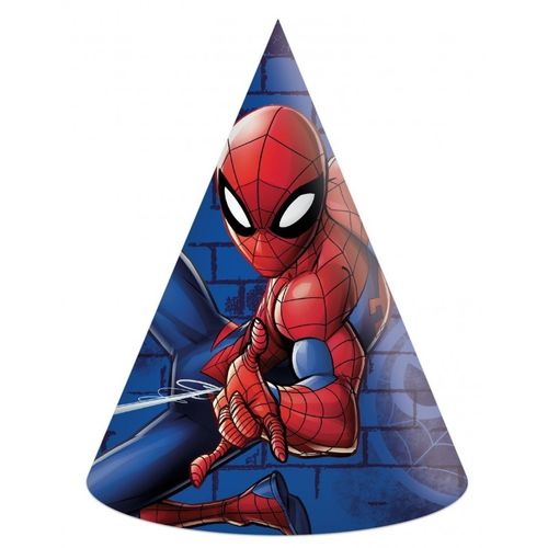 6 hats Spiderman