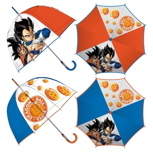 paraguas transparente Dragon Ball 48cm