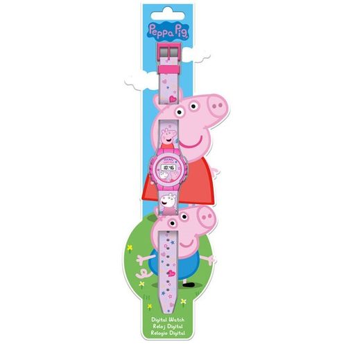 reloj digital Peppa Pig