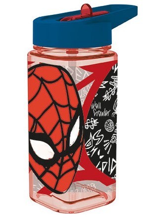 bouteille square Spiderman 530ml