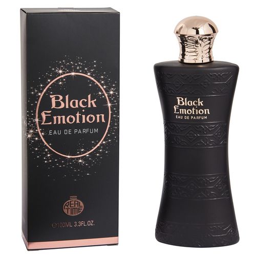 eau de parfum femme 100ml REAL TIME RT077 "Black Emotion"