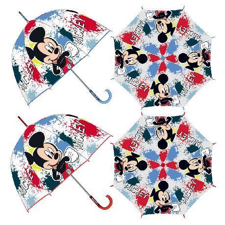paraguas transparente Mickey 48cm