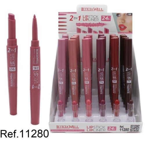 LIPSTICK(0.99€ UNIDAD) PACK 24 LETICIA WELL