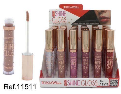 LIPGLOSS (0.59€ UNITE) PACK 24 LETICIA WELL