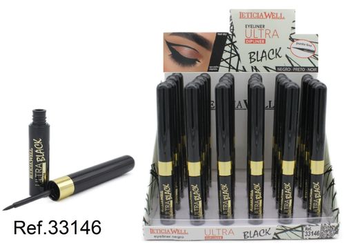 EYELINER ( 0.69€ UNIDAD) PACK 24 LETICIA WELL
