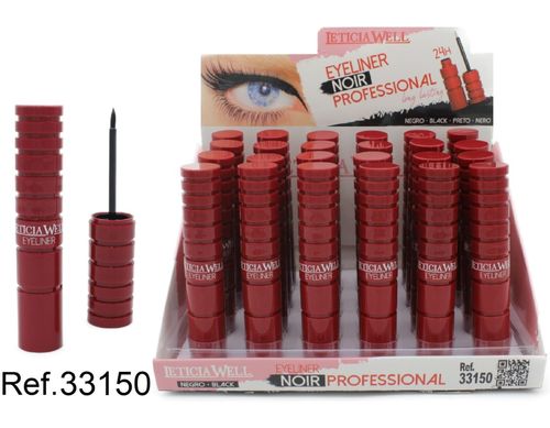 EYELINER (0,60 € UNITÉ) PACK 24 LETICIA WELL