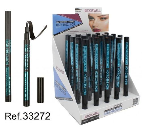 ROTULADOR EYELINER NEGRO(1.10€‚ UNIDAD) PACK 20 LETICIA WELL