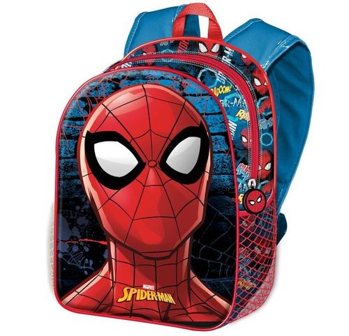 mochila 3D Spiderman 31x26x11cm