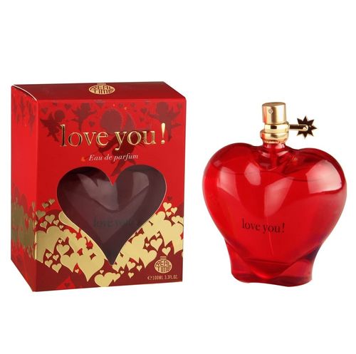 eau de parfum femme 100ml REAL TIME love you red