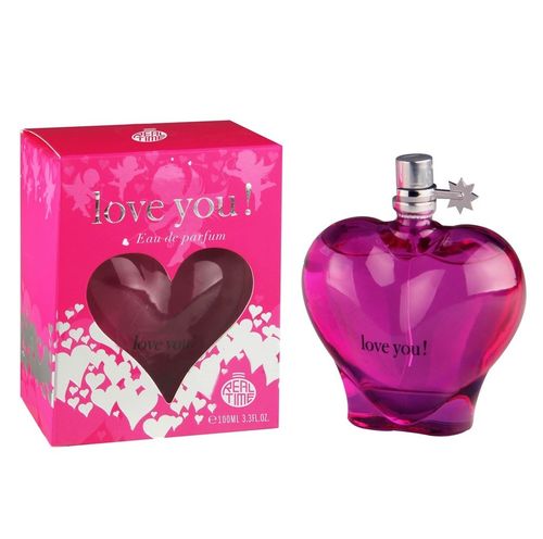 eau de parfum femme 100ml REAL TIME love you pink