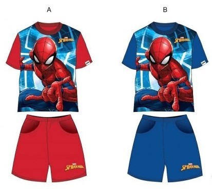 pijama spiderman 3-4-5-6-7-8