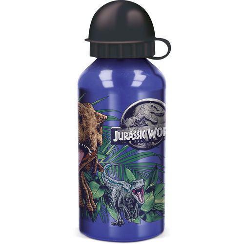 botella aluminio Jurassic World 400ml