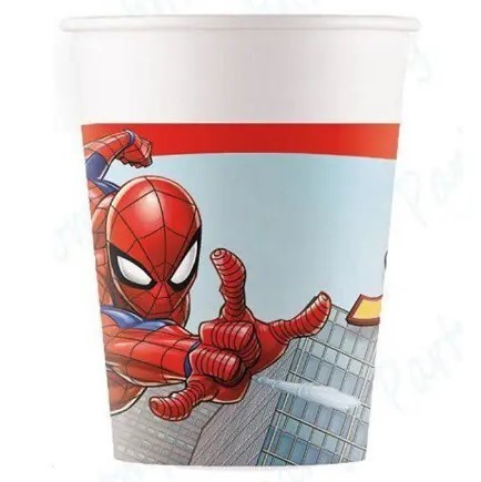 6 paper cup Spiderman